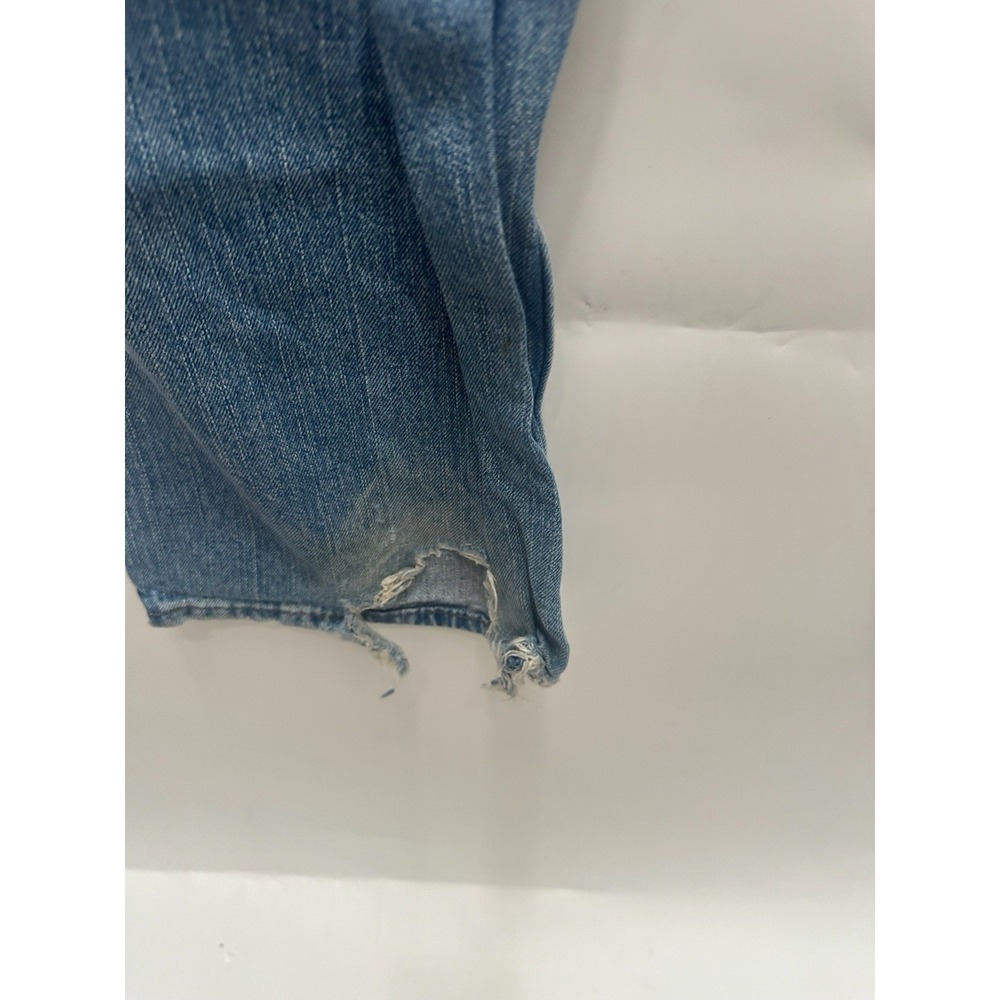 Tommy Hilfiger Men Blue Pocket Design Zipper Denim Straight Pants Size 34x34 - Picture 3 of 9